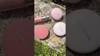 #rarebeauty Soft Pinch Bouncy Blush ‘Hope’, Liquid ‘Hope’, Melting ‘Nearly Mauve’, Luminous ‘Cheer’