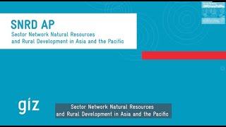 Introducing SNRD Asia and the Pacific