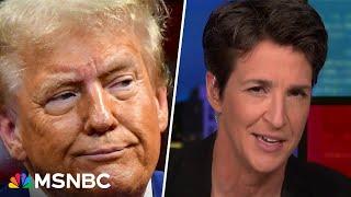 Rachel Maddow calls the bluff of Trump supporters who claim to be making a 'business decision'