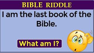 TRICKY BIBLE RIDDLES: ONLY A BIBLE SCHOLAR CAN ANSWER  ALL TRICKY 15 QUESTIONS CORRECTLY #RIDDLE 24