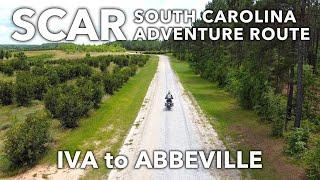 South Carolina Adventure Route | Iva to Abbeville (version 14)