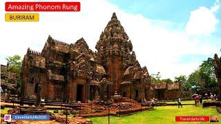 Buriram's Spectacular Place to Visit !! / Phanom Rung Temple, / Isaan, Thailand.