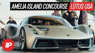 Shooting the NEW Lotus Evija at Amelia Island Concours! & Keith Finds Food