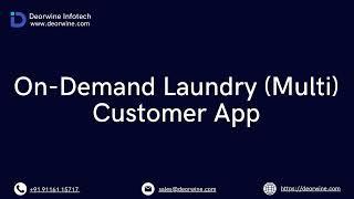 On-Demand Laundry App Development | Laundry Software