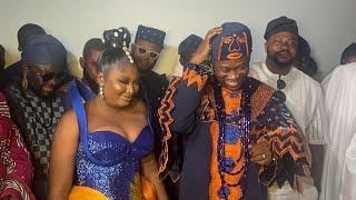 LATEEF ADEDIMEJI & MO’BIMPE RECEIVED STANDING OVATION AFTER THE SCEENING LISABI AT MOVIE PREMIERE