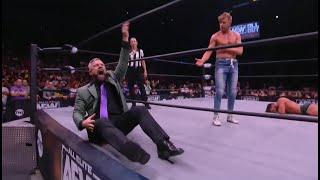 AEW Orange Cassidy super kicks destroy Mark Sterling