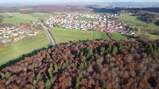 #SchwäbischeAlb #2   #Würtingen näher & #Bleichstetten. DJI Mini2 Cam-Drohne 4K.