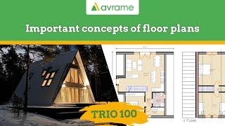 A-frame Floor Plans | Avrame Kit Homes