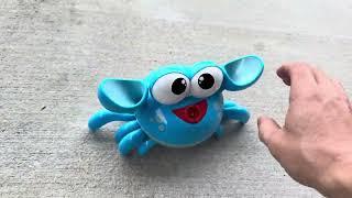 The Maxx Bubbles Dancing Crab Bubble Machine is super cool to watch