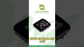 Waveshare ESP32-S3-Touch-LCD-1.69，Built-In 6-Axis IMU Sensor，Built-In 6-Axis IMU Sensor#esp32project