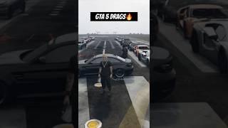 Line up, rev up, and let the best driver win! Gta 5 Drag Races !! #shorts #ytshorts