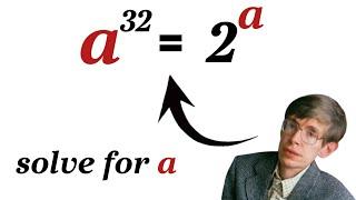 Nice  Exponential Problem | Olympiad Math Algebra Question