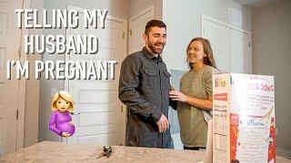 Telling My Husband I'm PREGNANT! (pregnancy after miscarriage)