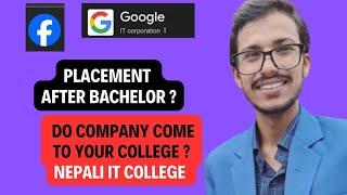 Company college mai aauxa ta ? after bachelor ?