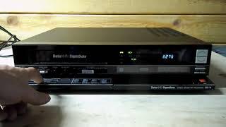 Sanyo Super Beta hi fi VCR 7250 playback test June 2021