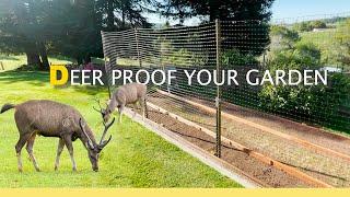 DEER PROOF Garden solution for Veggies and Fruit Trees