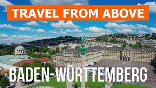 Federal state of Baden-Württemberg from above | Drone video in 4k | Germany from the air