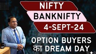 Nifty Prediction and Bank Nifty Analysis for Wednesday | 4 September 24 | Bank NIFTY Tomorrow