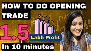 Live Trade, 17th May, How to do opening trade. #bankniftytrading #optionscalping  #optionstrading