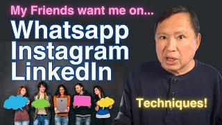 Can I Use These? Peer Pressure.  Practical Privacy Techniques for Using Whatsapp, Instagram