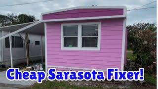 Live in the heart of Sarasota Florida for UNDER $20,000!