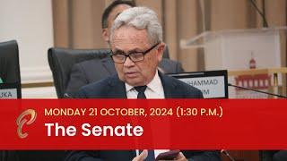 3rd Sitting of the Senate - 5th Session - 12th Parliament - October 21, 2024