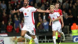 HIGHLIGHTS: MK Dons 4-0 Manchester United