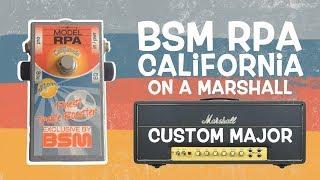 BSM RPA California on Marshall Major Custom Blackmore mod (Sound like Ritchie Blackmore)