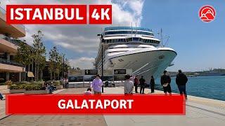 Istanbul Modern 2023 Galataport New Tourist Attractions 30 May Walking Tour|4k 60fps