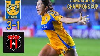 GOLAZO de Anika Rodríguez | TIGRES FEMENIL vs Alajuelense | CONCACF W CHAMPIONS CUP 2024