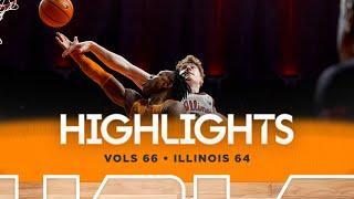 HIGHLIGHTS: No. 1 Vols 66, Illinois 64 (Dec. 14, 2024)