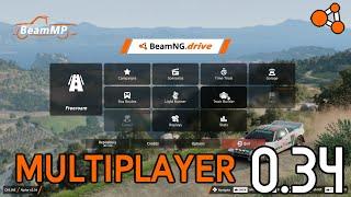 How To Download & Install BeamMP (0.34) BeamNG Drive Multiplayer ONLINE Tutorial 2024