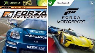 Forza Game Evolution (2005-2023)