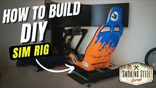 Budget DIY sim rig: the full build from start to finish