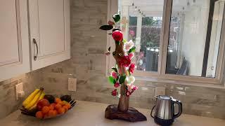 Camellia "Tree" Brightens Our Kitchen