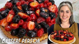 How To Make A Fruit Tart with Claire Saffitz | Dessert Person