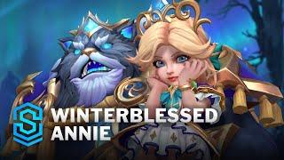 Winterblessed Annie Wild Rift Skin Spotlight