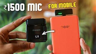 Rs.1500 Wireless Mic for Mobile | Budget Microphone for YouTube (GIVEAWAY)