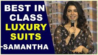 Actress Samantha Akkineni Launches "The Tales of Greek" Luxury Suits by Suchir India || Hybiz tv