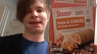 ALDI brand Ham and Cheese Hot Pockets (Bremer Hot Stuffed Sandwiches) food review by Levi Jones