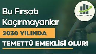 TEMETTÜ EMEKLİSİ OLMAK İÇİN 5 MUAZZAM HİSSE!