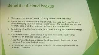 Cloud Backup Explained Secure Your Data in the Cloud  Technology 0 5