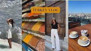 EURO SUMMER - Turkey vlog - visiting Istanbul, going to Pamukkale, and my 23rd birthday