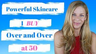 Learn the Secrets of the Powerful Skincare Products that I Repurchase at 50 | Mature Beauty