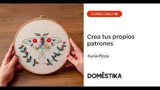 Diseño de patrones de bordado - Un curso de Nuria Picos | Domestika