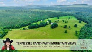 Secluded Tennessee Farm with Stunning Mountain Views and Creek Frontage