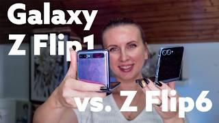 Samsung Galaxy Z Flip6 versus Flip1