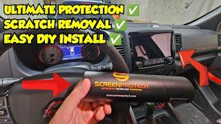 Best Interior Mod To Remove Scratches/Protect Your Car! *Screen ProTech Install And Review*