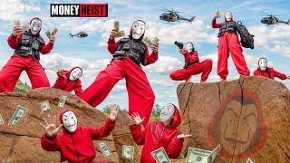 PARKOUR VS MONEY HEIST! 6 | ZOMBIES: No ESCAPE, BAD GUYS blocked all routes (BELLA CIAO REMIX) POV