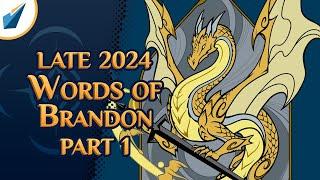 Who's the Cosmere Cat Lady? | Late 2024 Words of Brandon | Shardcast